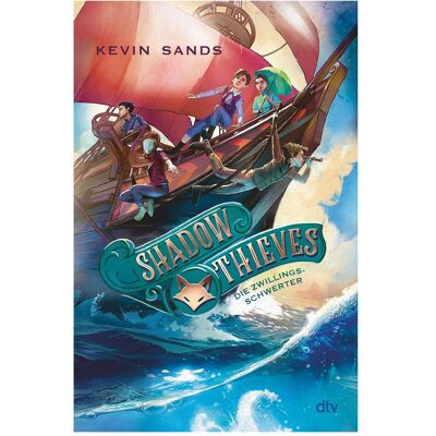 DTV Shadow Thieves – Die Zwillingsschwerter, Livre pour enfants de Kevin Sands - Publicité DTV Shadow Thieves – Die Zwillingsschwerter, Livre pour enfants de Kevin Sands - Publicité