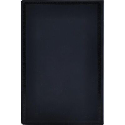 Paperblanks, Cahier + bloc-notes, Carnet de notes Flex Mini Black Edition simple (A6, À rayures, Couverture souple) - Publicité Paperblanks, Cahier + bloc-notes, Carnet de notes Flex Mini Black Edition simple (A6, À rayures, Couverture souple) - Publicité