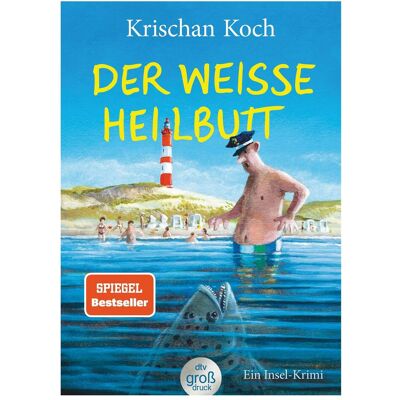 DTV Der weisse Heilbutt, Fiction de Krischan Cook - Publicité DTV Der weisse Heilbutt, Fiction de Krischan Cook - Publicité