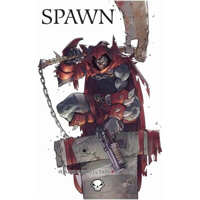 Panini Spawn Origins Collection, Fiction de Szymon Kudranski, Darragh Savage, Tom Leveen, Todd McFarlane - Publicité Panini Spawn Origins Collection, Fiction de Szymon Kudranski, Darragh Savage, Tom Leveen, Todd McFarlane - Publicité
