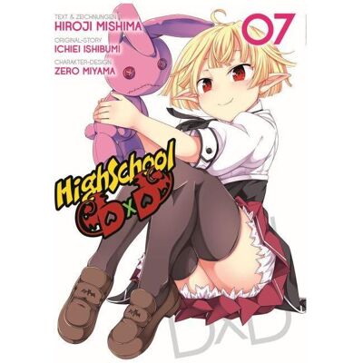 Panini HighSchool DxD 07, Fiction de Hiroji Mishima, Ichiei Ishibumi Ishibumi - Publicité Panini HighSchool DxD 07, Fiction de Hiroji Mishima, Ichiei Ishibumi Ishibumi - Publicité