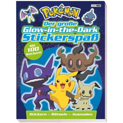Panini, Autocollants, Pokémon: Der grosse Glow-in-the-Dark Stickerspass (100 Autocollants) - Publicité Panini, Autocollants, Pokémon: Der grosse Glow-in-the-Dark Stickerspass (100 Autocollants) - Publicité