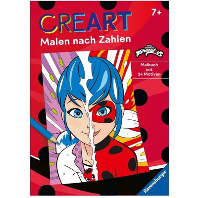 Ravensburger CreArt Malen nach Zahlen - Miraculous - Publicité Ravensburger CreArt Malen nach Zahlen - Miraculous - Publicité