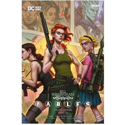 Panini Fables (Deluxe Edition), Fiction de Mark Buckingham, Bill Willingham, Tony Akins, Russ Brown, Jim Fern, Craig Hamilton, Lilah Sturges - Publicité Panini Fables (Deluxe Edition), Fiction de Mark Buckingham, Bill Willingham, Tony Akins, Russ Brown, Jim Fern, Craig Hamilton, Lilah Sturges - Publicité