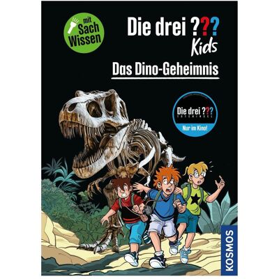 Kosmos Die drei??? Kids Das Dino-Geheimnis, Livre pour enfants de Anja Körner, Harald Schröder - Publicité Kosmos Die drei??? Kids Das Dino-Geheimnis, Livre pour enfants de Anja Körner, Harald Schröder - Publicité