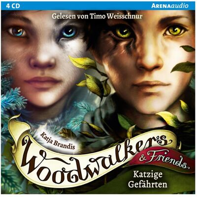 Arena Woodwalkers & Friends. Des compagnons félins, Livres audio de Katja Brandis, Timo Weisschnur - Publicité Arena Woodwalkers & Friends. Des compagnons félins, Livres audio de Katja Brandis, Timo Weisschnur - Publicité