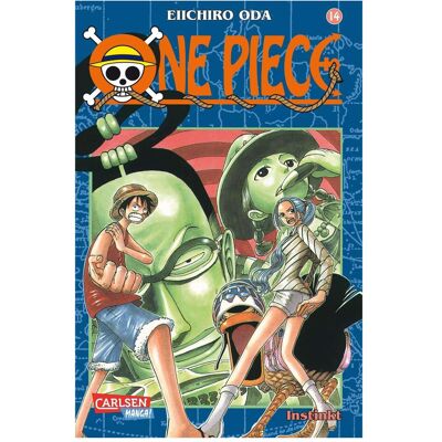 Carlsen One Piece, Band 14, Fiction de Eiichiro Oda - Publicité Carlsen One Piece, Band 14, Fiction de Eiichiro Oda - Publicité