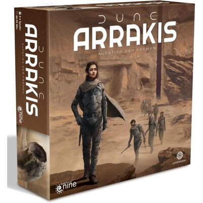 Ulisses Spiele GF9DUN7G - Dune - Arrakis : Dawn of the Fremen, Brettspiel, für 2-4 Spieler, ab 14 Jahren (Allemand, 2 - 4 Joueur) - Publicité Ulisses Spiele GF9DUN7G - Dune - Arrakis : Dawn of the Fremen, Brettspiel, für 2-4 Spieler, ab 14 Jahren (Allemand, 2 - 4 Joueur) - Publicité