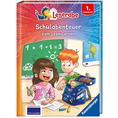 Ravensburger Leserabe Sonderausgaben - Schulabenteuer zum Lesenlernen, Manuels scolaires de Julia Breitenöder, Judith Allert, Silke Voigt Silke Voigt, Dominik Rupp, Màriam Ben-Arab - Publicité Ravensburger Leserabe Sonderausgaben - Schulabenteuer zum Lesenlernen, Manuels scolaires de Julia Breitenöder, Judith Allert, Silke Voigt Silke Voigt, Dominik Rupp, Màriam Ben-Arab - Publicité
