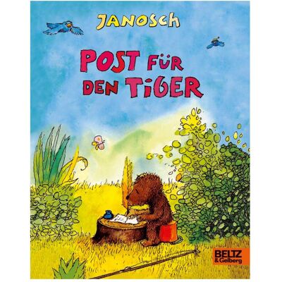 Beltz & Gelberg Post für den Tiger, Livre pour enfants de Janosch - Publicité Beltz & Gelberg Post für den Tiger, Livre pour enfants de Janosch - Publicité