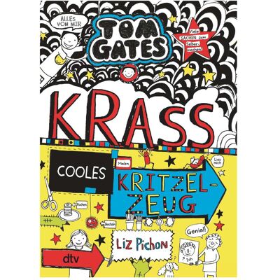 DTV Tom Gates: Krass cooles Kritzelzeug, Livre pour enfants de Liz Pichon - Publicité DTV Tom Gates: Krass cooles Kritzelzeug, Livre pour enfants de Liz Pichon - Publicité
