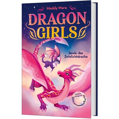 DTV Dragon Girls – Rosie, der Zwielichtdrache, Livre pour enfants de Nadine Mannchen, Maddy Mara - Publicité DTV Dragon Girls – Rosie, der Zwielichtdrache, Livre pour enfants de Nadine Mannchen, Maddy Mara - Publicité