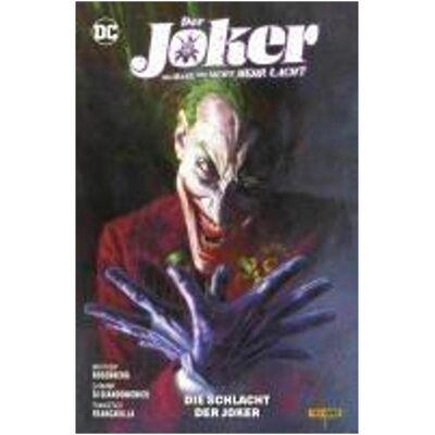 Panini Der Joker: Der Mann, der nicht mehr lacht, Fiction de Bernd Kronsbein, Matthew Rosenberg, Carmine Di Giandomenico, Francesco Francavilla - Publicité Panini Der Joker: Der Mann, der nicht mehr lacht, Fiction de Bernd Kronsbein, Matthew Rosenberg, Carmine Di Giandomenico, Francesco Francavilla - Publicité