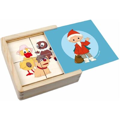 Trötsch Premier puzzle en bois "Notre marchand de sable et ses amis" (Puzzle pour enfants) (4 pièces) - Publicité Trötsch Premier puzzle en bois "Notre marchand de sable et ses amis" (Puzzle pour enfants) (4 pièces) - Publicité