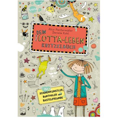 Arena Dein Lotta-Leben. Kritzelbuch, Livre pour enfants de Alice Pantermüller - Publicité Arena Dein Lotta-Leben. Kritzelbuch, Livre pour enfants de Alice Pantermüller - Publicité