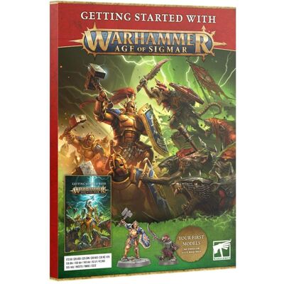 Games Workshop Warhammer AoS - Comment débuter à Warhammer Age Of Sigmar V.4 (En) (Matières plastiques) - Publicité Games Workshop Warhammer AoS - Comment débuter à Warhammer Age Of Sigmar V.4 (En) (Matières plastiques) - Publicité