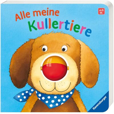 Ravensburger, Livres pour bébé, Tous mes animaux à roulettes - Livre pour bébé de 6 mois et plus, livre-jeu avec boule à hochet (Allemand) - Publicité Ravensburger, Livres pour bébé, Tous mes animaux à roulettes - Livre pour bébé de 6 mois et plus, livre-jeu avec boule à hochet (Allemand) - Publicité