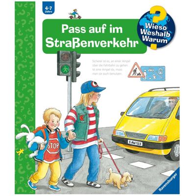 Ravensburger Pass auf im Strassenverkehr, Livre pour enfants de Angela Weinhold - Publicité Ravensburger Pass auf im Strassenverkehr, Livre pour enfants de Angela Weinhold - Publicité