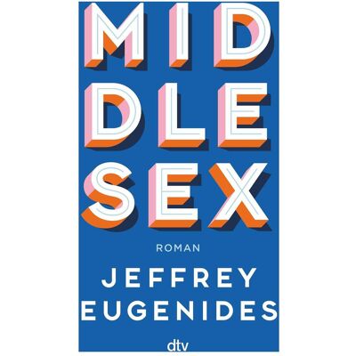 DTV Middlesex, Fiction de Eike Schönfeld, Jeffrey Eugenides - Publicité DTV Middlesex, Fiction de Eike Schönfeld, Jeffrey Eugenides - Publicité