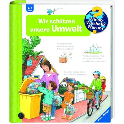 Ravensburger Wir schützen unsere Umwelt, Livre pour enfants de Carola de Chaudière - Publicité Ravensburger Wir schützen unsere Umwelt, Livre pour enfants de Carola de Chaudière - Publicité
