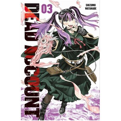 Panini Dead Account 03, Fiction de Shizumu Watanabe, Nana Umino - Publicité Panini Dead Account 03, Fiction de Shizumu Watanabe, Nana Umino - Publicité