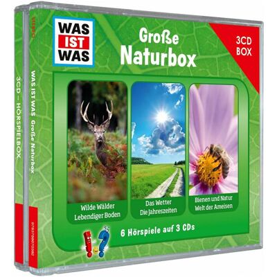 3-CD Hörspielbox Vol. 15 - Grand coffret nature, Livres audio de Tessloff Verlag Ragnar Tessloff GmbH & Co.KG - Publicité 3-CD Hörspielbox Vol. 15 - Grand coffret nature, Livres audio de Tessloff Verlag Ragnar Tessloff GmbH & Co.KG - Publicité
