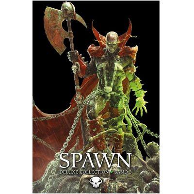 Panini Spawn Deluxe Collection, Fiction de Stephen Segovia, Marcio Takara, Stand du conseil d'administration, Thomas Nachlik, Carlo Barberi, Bernd Kronsbein, Todd McFarlane, Rory McConville, Jim Cheung - Publicité Panini Spawn Deluxe Collection, Fiction de Stephen Segovia, Marcio Takara, Stand du conseil d'administration, Thomas Nachlik, Carlo Barberi, Bernd Kronsbein, Todd McFarlane, Rory McConville, Jim Cheung - Publicité