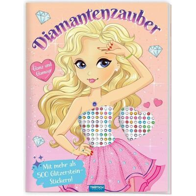 Trötsch, Autocollants, Stickermalbuch: Diamantenzauber: Glanz und Glamour (500 Autocollants) - Publicité Trötsch, Autocollants, Stickermalbuch: Diamantenzauber: Glanz und Glamour (500 Autocollants) - Publicité