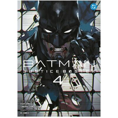 Panini Batman Justice Buster (Manga) 04, Fiction de Eiichi Shimizu, Tomohiro Shimoguchi, Martin Gericke - Publicité Panini Batman Justice Buster (Manga) 04, Fiction de Eiichi Shimizu, Tomohiro Shimoguchi, Martin Gericke - Publicité