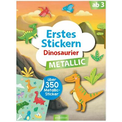 Ars Edition, Autocollants, Livret d'autocollants, métallique - Dinosaures (350 Autocollants) - Publicité Ars Edition, Autocollants, Livret d'autocollants, métallique - Dinosaures (350 Autocollants) - Publicité