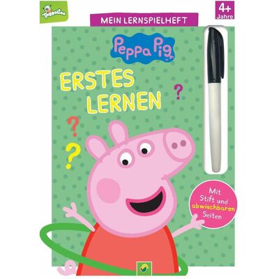 Schwager & Steinlein, Livres pour bébé, Peppa Pig Mein Lernspielheft - Erstes Lernen (Allemand) - Publicité Schwager & Steinlein, Livres pour bébé, Peppa Pig Mein Lernspielheft - Erstes Lernen (Allemand) - Publicité