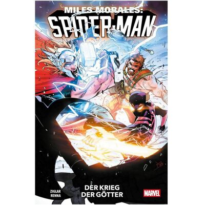 Panini Miles Morales: Spider-Man - Neustart (2. Serie), Fiction de Michael Strittmatter, Cody Ziglar, Marco Renna - Publicité Panini Miles Morales: Spider-Man - Neustart (2. Serie), Fiction de Michael Strittmatter, Cody Ziglar, Marco Renna - Publicité