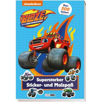 Panini, Autocollants, Blaze et les machines à monstres : des autocollants et des coloriages super amusants (500 Autocollants) - Publicité Panini, Autocollants, Blaze et les machines à monstres : des autocollants et des coloriages super amusants (500 Autocollants) - Publicité