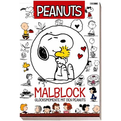 Panini Peanuts: Malblock - Glücksmomente mit den Peanuts - Publicité Panini Peanuts: Malblock - Glücksmomente mit den Peanuts - Publicité