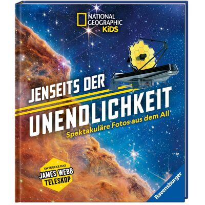 Ravensburger National Geographic Kids - Jenseits der Unendlichkeit, Livre pour enfants de Katja Hald - Publicité Ravensburger National Geographic Kids - Jenseits der Unendlichkeit, Livre pour enfants de Katja Hald - Publicité