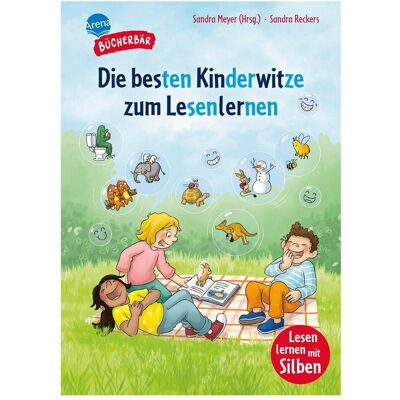 Arena Die besten Kinderwitze zum Lesenlernen, Livre pour enfants de Sandra Meyer, Sandra Reckers - Publicité Arena Die besten Kinderwitze zum Lesenlernen, Livre pour enfants de Sandra Meyer, Sandra Reckers - Publicité
