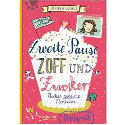 DTV Zweite Pause Zoff und Zucker. Nickis geheime Notizen, Livre pour enfants de Ulrike Rylance - Publicité DTV Zweite Pause Zoff und Zucker. Nickis geheime Notizen, Livre pour enfants de Ulrike Rylance - Publicité