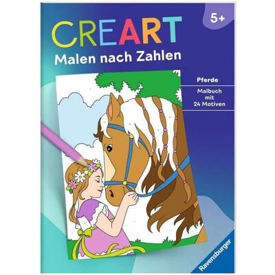 Ravensburger CreArt Peinture par numéros à partir de 5 : Chevaux - Publicité Ravensburger CreArt Peinture par numéros à partir de 5 : Chevaux - Publicité