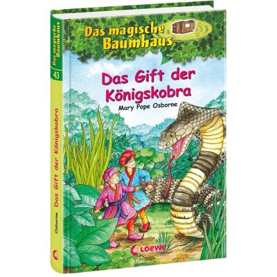 Loewe Das Gift der Königskobra, Livre pour enfants de Mary Pope Osborne - Publicité Loewe Das Gift der Königskobra, Livre pour enfants de Mary Pope Osborne - Publicité