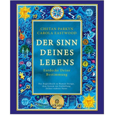 Arkana Der Sinn Deines Lebens, Guide de Chetan Parkyn, Carola Eastwood - Publicité Arkana Der Sinn Deines Lebens, Guide de Chetan Parkyn, Carola Eastwood - Publicité