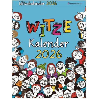 Bassermann, Calendrier + agenda, Calendrier des blagues 2026 - Publicité Bassermann, Calendrier + agenda, Calendrier des blagues 2026 - Publicité