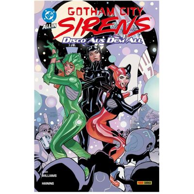 Panini Williams:Gotham City Sirens: Unfit for, Fiction de Christian Langhagen, Leah Williams, Haining - Publicité Panini Williams:Gotham City Sirens: Unfit for, Fiction de Christian Langhagen, Leah Williams, Haining - Publicité