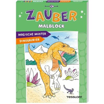 Tessloff Zaubermalblock. Magische Muster. Dinosaurier - Publicité Tessloff Zaubermalblock. Magische Muster. Dinosaurier - Publicité