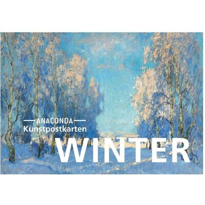 Anaconda, Carte de vœux + papier à lettres, Set de cartes postales Hiver (18 pcs) - Publicité Anaconda, Carte de vœux + papier à lettres, Set de cartes postales Hiver (18 pcs) - Publicité