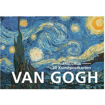 Anaconda, Carte de vœux + papier à lettres, Set de cartes postales Vincent van Gogh (20 pcs) - Publicité Anaconda, Carte de vœux + papier à lettres, Set de cartes postales Vincent van Gogh (20 pcs) - Publicité