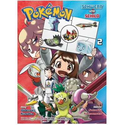 Panini Pokémon - Schwert und Schild 02, Fiction de Satoshi Yamamamoto, Hidenori Kusaka, Gyo Araiwa - Publicité Panini Pokémon - Schwert und Schild 02, Fiction de Satoshi Yamamamoto, Hidenori Kusaka, Gyo Araiwa - Publicité