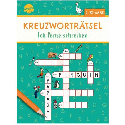 Arena Kreuzworträtsel – Ich lerne schreiben (2. Klasse), Manuels scolaires de Helen Seeberg, Silke Reimers - Publicité Arena Kreuzworträtsel – Ich lerne schreiben (2. Klasse), Manuels scolaires de Helen Seeberg, Silke Reimers - Publicité