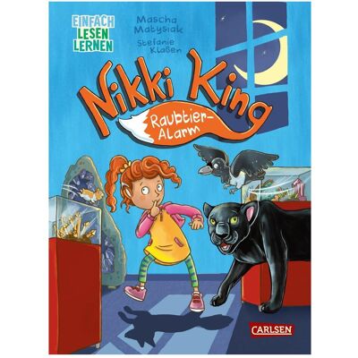 Carlsen Nikki King : Alerte aux prédateurs, Livre pour enfants de Masha Matysiak, Stefanie Classes - Publicité Carlsen Nikki King : Alerte aux prédateurs, Livre pour enfants de Masha Matysiak, Stefanie Classes - Publicité