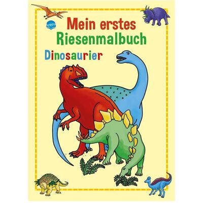 Arena Mon premier livre de coloriage géant. Dinosaures - Publicité Arena Mon premier livre de coloriage géant. Dinosaures - Publicité