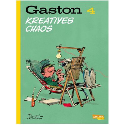 Carlsen Gaston Neuedition 4: Kreatives Chaos, Fiction de André Franquin - Publicité Carlsen Gaston Neuedition 4: Kreatives Chaos, Fiction de André Franquin - Publicité